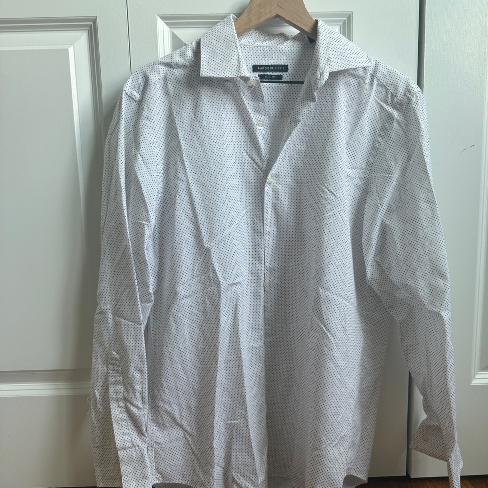 Van Heusen Slim Fit White Button Down